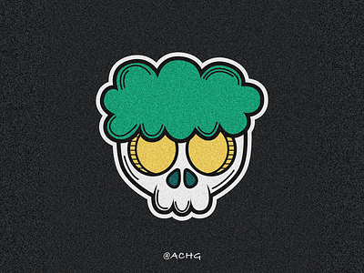 Strange-skull ai china design game icon illustration illustrator sketch ui user interface