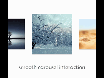 Carousel Interaction adobe xd android animated gif app cards design carousel clean ui design desktop flat design material microinteraction minimalistic mobile navigation transition ui