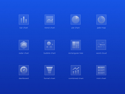 icons for chart charts data visualization design icons