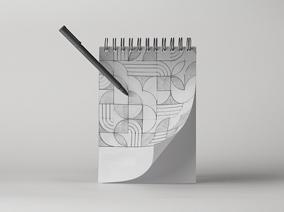 Sketching Process geometric art geometric design illustration process sketch sketchbook sketching