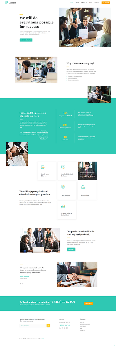 Law Services Multipurpose Classic Elementor - Guardan design elementor elementor templates law theme legal services wordpress design wordpress theme wordpress themes