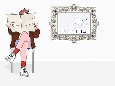 Embacy x Boston. Animation. animation character design embacy gallery illustration vector website