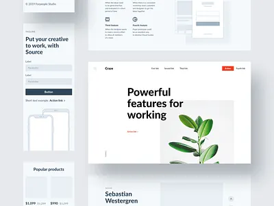 Source Layouts design ui ux web web design webdesign website