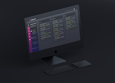 Dashboard Concept for Designers I Dark mode app chart concept dark dark ui darkmode dashboard data data viz dribbble figma home invision kanban rubik ui ui ux web