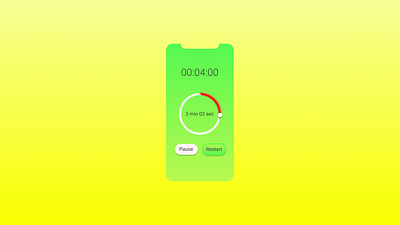 Daily UI #014 - Countdown Timer app countdown countdowntimer daily challange daily ui challenge dailyui design minimal timer ui uiux ux uxui design