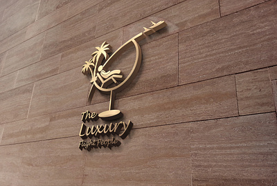 The Luxury Flight People 2 branding design logo logo design