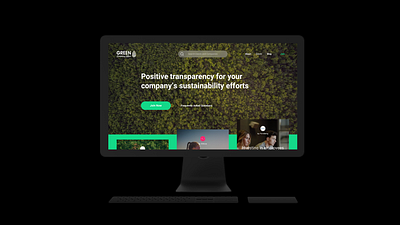 Green Company Effect ui ux web design webdevelopment