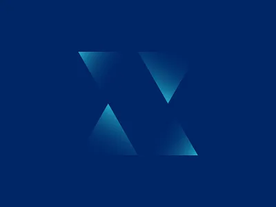 X branding design geometry illustration letter x logo x 品牌 商标 插图 设计