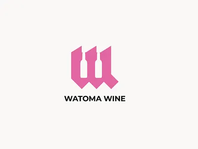 W Logo Design available design graphicdesign graphics icon identity logo logodesign logoforsale logomaker logomarks logos logosai logotype type wine