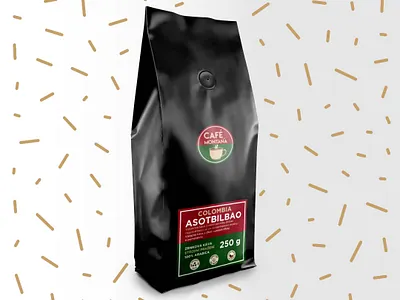 My FIRST professional logo design brand branding coffee coffee logo coffee shop label labeldesign logo logo design mockup