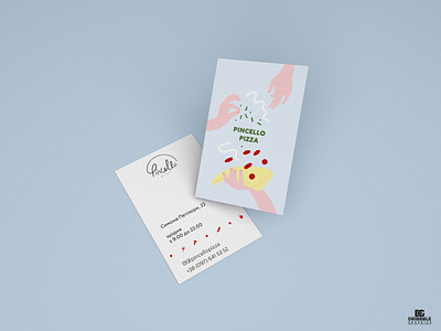 Business Card - Pincello branding design icon illustration illustration art print logo print print and pattern vector