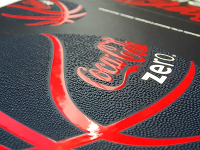 Coke Zero Basketball Tactile Artwork beverage packaging brand engagement branding coca cola consumer goods graphic designer illustration package design package mockup tactile design textures uv print vector