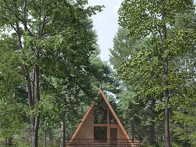 Woodland Cabin - Summer