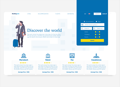 Booking landing page booking landing landing page landing page design landingpage minimal travel uidesign uiux design uiuxdesign