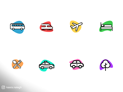 Tourism Application Icon_2 adobexd application design icon icon design icon set illustration illustrator logo material design tourism travel trip ui uidesign vector xd xd design