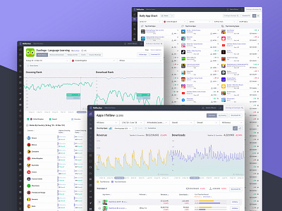 Reflection App Market Insight Interface chart ui charts dashboard dashboard ui data visualisation data viz product design ui ux