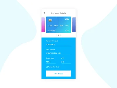 Daily UI #002 - Checkout app checkout daily ui dailyui mobile app design mobile design mobile ui ui ui design uidesigner