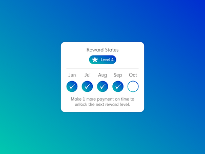 Reward status exploration figma product design ui