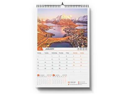 Wall Calendar 2020 calendar calendar 2020 calendar design month new year planner wall calendar year