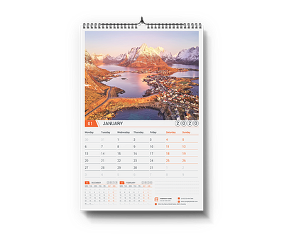 Wall Calendar 2020 calendar calendar 2020 calendar design month new year planner wall calendar year