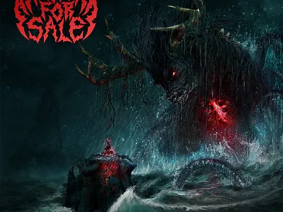 Invocation aka Iku Turso album art album artwork cover death metal heavy heavymetal metal metalart monster mythology seamonster