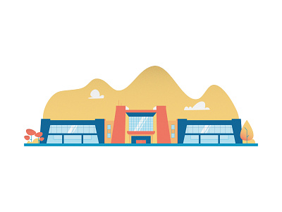 Office Building building building design graphic art graphic design illustrator random