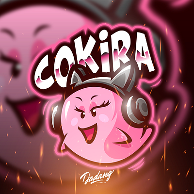 COKIRA MASCOT LOGO art branding character design esports logo gaming illustration logo mascot mascot logo sport twitch vector youtube