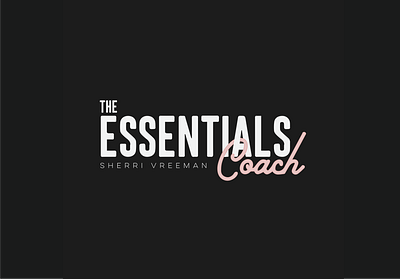 Sherri Vreeman logo branding coaching logo design essential oil typography essential oils essential oils logo illustration influencer logo influencer typography typography