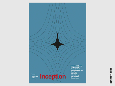 INCEPTION - Minimalist Swiss Style Movie Poster christopher nolan design dreams fiction form graphic design helvetica illustration inception leonardo dicaprio minimalistic movies reality spinner swiss swiss design typography vector