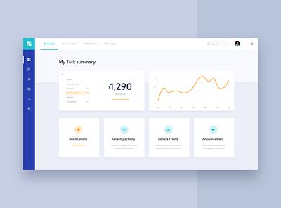 Dashboard Design app blue dashboard dashboard app dashboard design dashboard ui data data visulization design information design product design type ui web whitespace