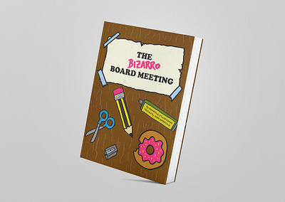 Book - Bizarre Board Meeting art book book cover book illustration cover art design digital editorial graphic design illustration digital