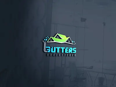 Gutters Contractions Logo branding branding agency branding and identity branding concept branding design contractions corporate corporate branding corporate design corporate flyer corporate identity logo logos logos branding