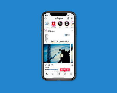 JP Instagram Mock Up 3 branding conceptual construction identity identitydesign instagram instagram post logo