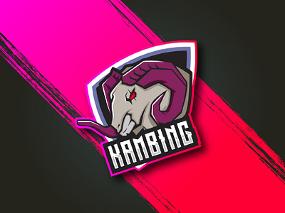 Kambing Esport Logo branding esport for sale fortnite game gaming illustration logo mascot mascot gaming mascot logo vector