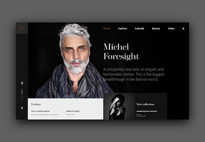 Fashion concept app branding design typography ui ux vector брендинг дизайн приложение