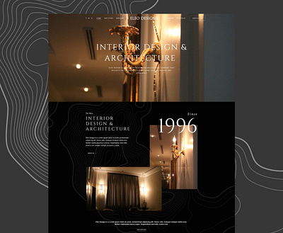 Interior & Architecture Website Design architect architecture design dribbble interior interior architecture interior design lagos landing landing page nativebrands nigeria nigerian ui uiux ux web web design website