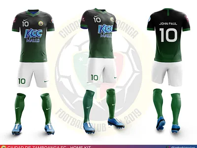 Ciudad de Zamboanga FC - Home Kit football club football jersey football kit jersey design kit design soccer jersey soccer kit sports branding