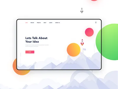 Web Interface of a Software firm application concept design interaction interface minimalist ui ui design user ux