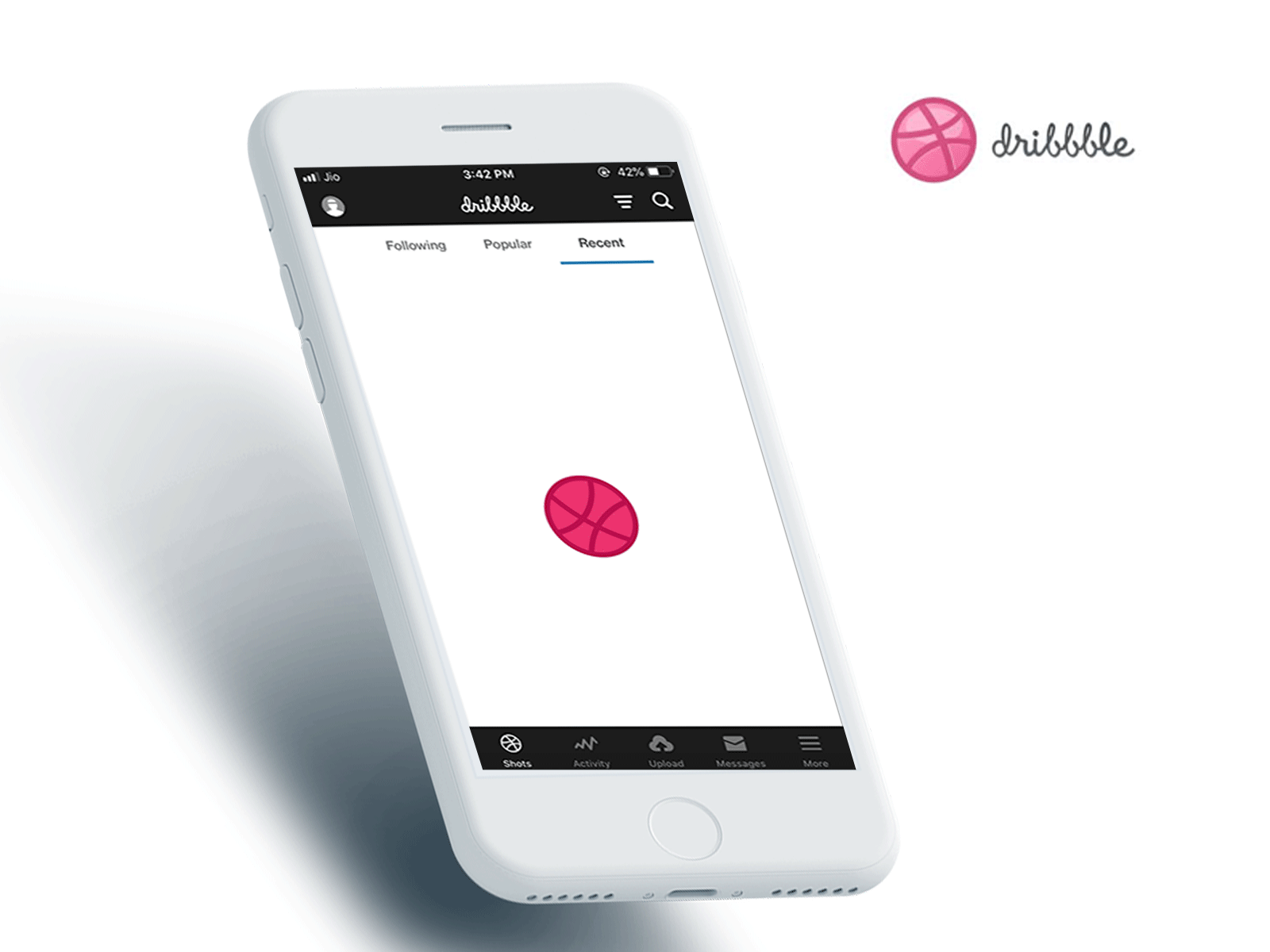 dribbble animation branding design dribbble ball loader process
