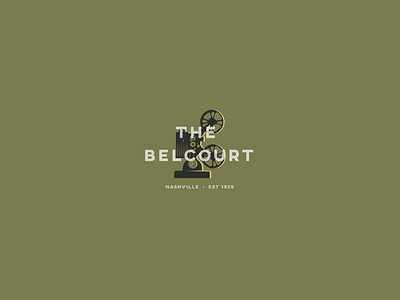 The Belcourt Theatre design exploration graphic design illustraion nashville typography vector