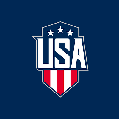 USA Badge america badge badge logo badgedesign custom typeface sports