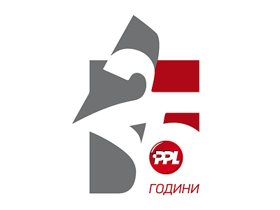 25 yars PPL branding design graphic design logo logodesign number typographi