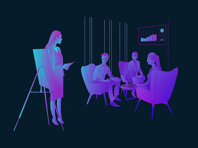 Testing with color branding communication concept design digital arts effort illustration marketing agency teamwork together ui ux vector web illustration