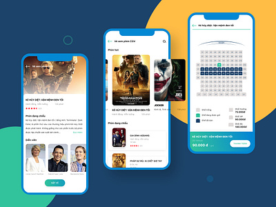 Redesign Viettelpay x CGV movie ticket moive app movie movie ticket nguyen trang viettelpay