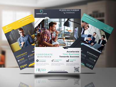 Corporate flyer branding design brochure business flyer corporate flyer flyer flyer template print design