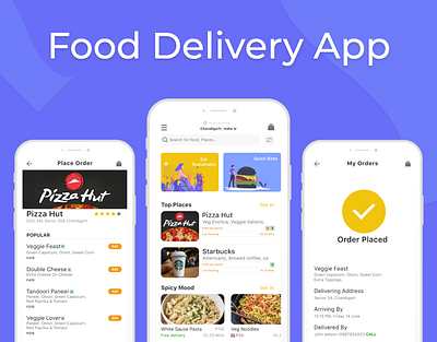 Food Delivery app UI UX adobexd android app app design app design app ui delivery app design food delivery app ios madewithadobexd ui user inteface ux