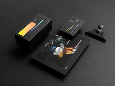 Stationery Branding Mockup black brand branding branding mockup business card download envelope free freebie identity letterhead logo mockup mockupcloud presentation psd showcase stationery template