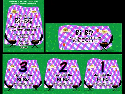 Lambda Bi-BQ 2018 facebook cover facebook cover photo flyer design instagram post vanderbilt
