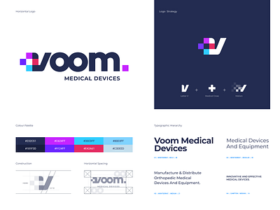 voom branding branding icon identity illustration logo