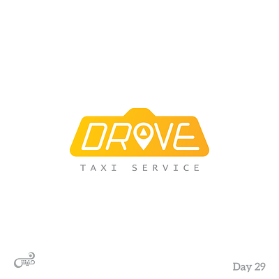 Day #29 - Taxi Service challenge design drive graphic graphicdesign grid idea logo logo design logodesign logos road taxi taxi app taxi driver vector